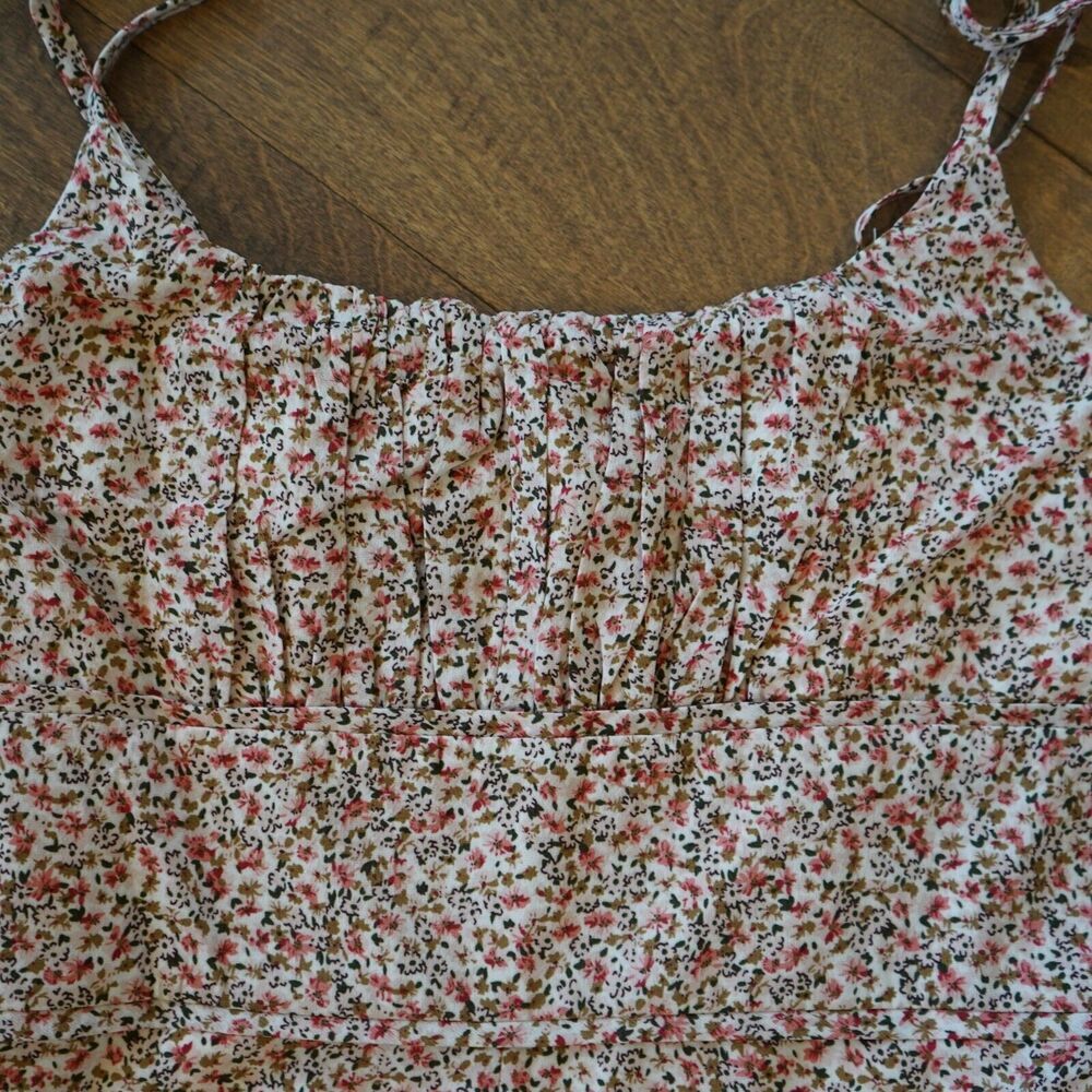 NWT Princess Polly The Marko Romper‎ Red Multi ditsy floral Sz 4 - Picture 9 of 9